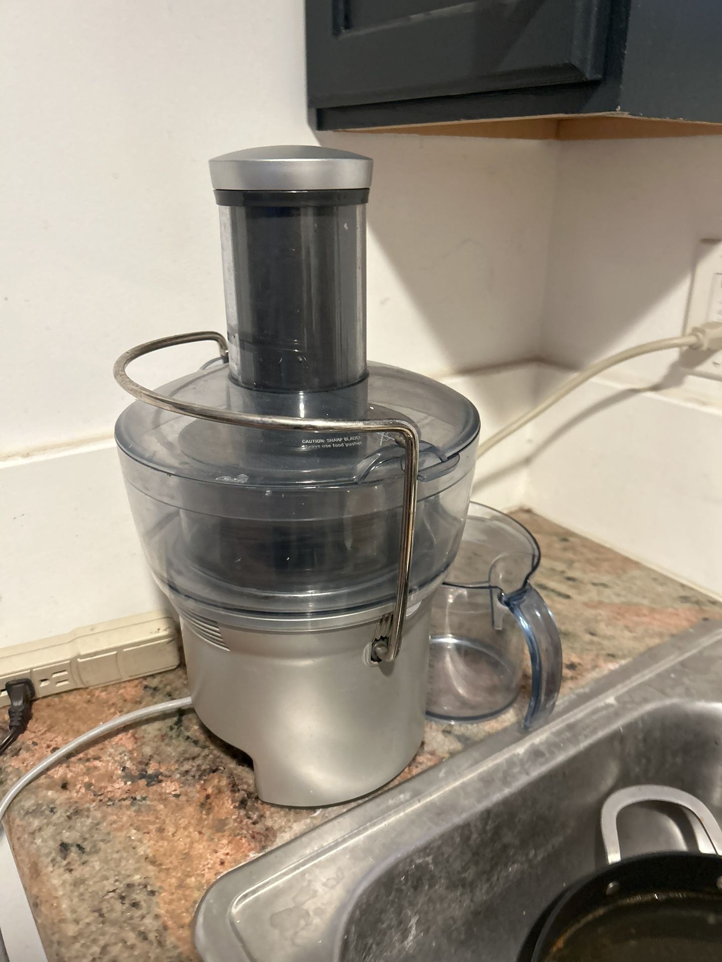Breville Juicer, Breville  Fountain Compact BJE200XL, Silver