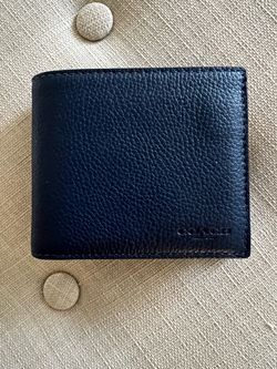 Coach Men's Bifold Leather Wallet