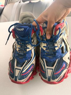 Balenciaga Mesh Sneakers ‘Superman’