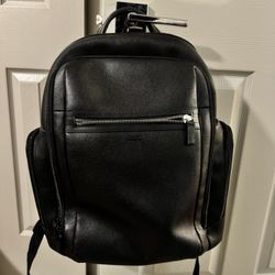 Leather Tumi Backpack 