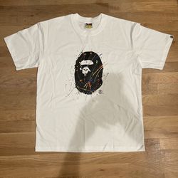 Bape Paint Splatter Tee