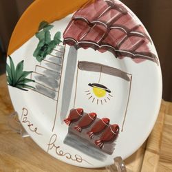 Hand-Painted Italian Ceramic Plates – “Pesce Fresco”