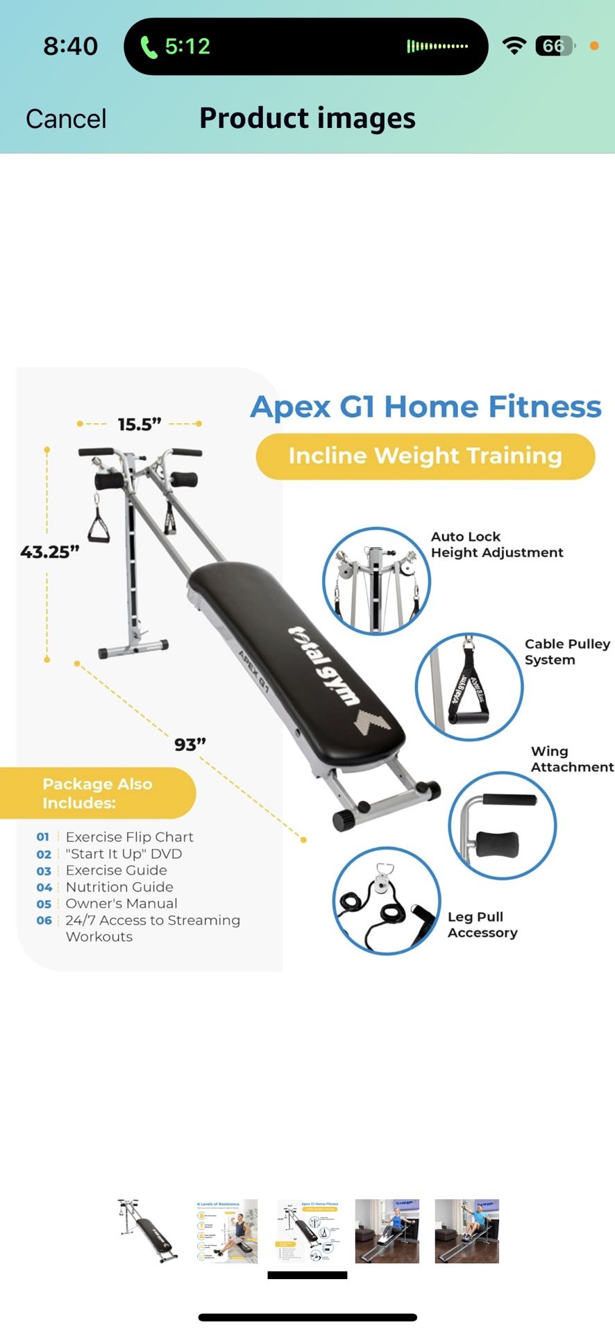 Total gym apex g3 exercise guide hotsell