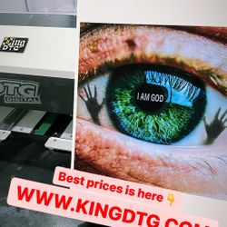 T-shirt Printing DTG printing Screen Printin Silk Printing Heat Press Off White Gucci Dolce