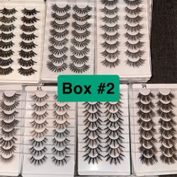 Bundle Of Eye Lashes ( Read Description) 