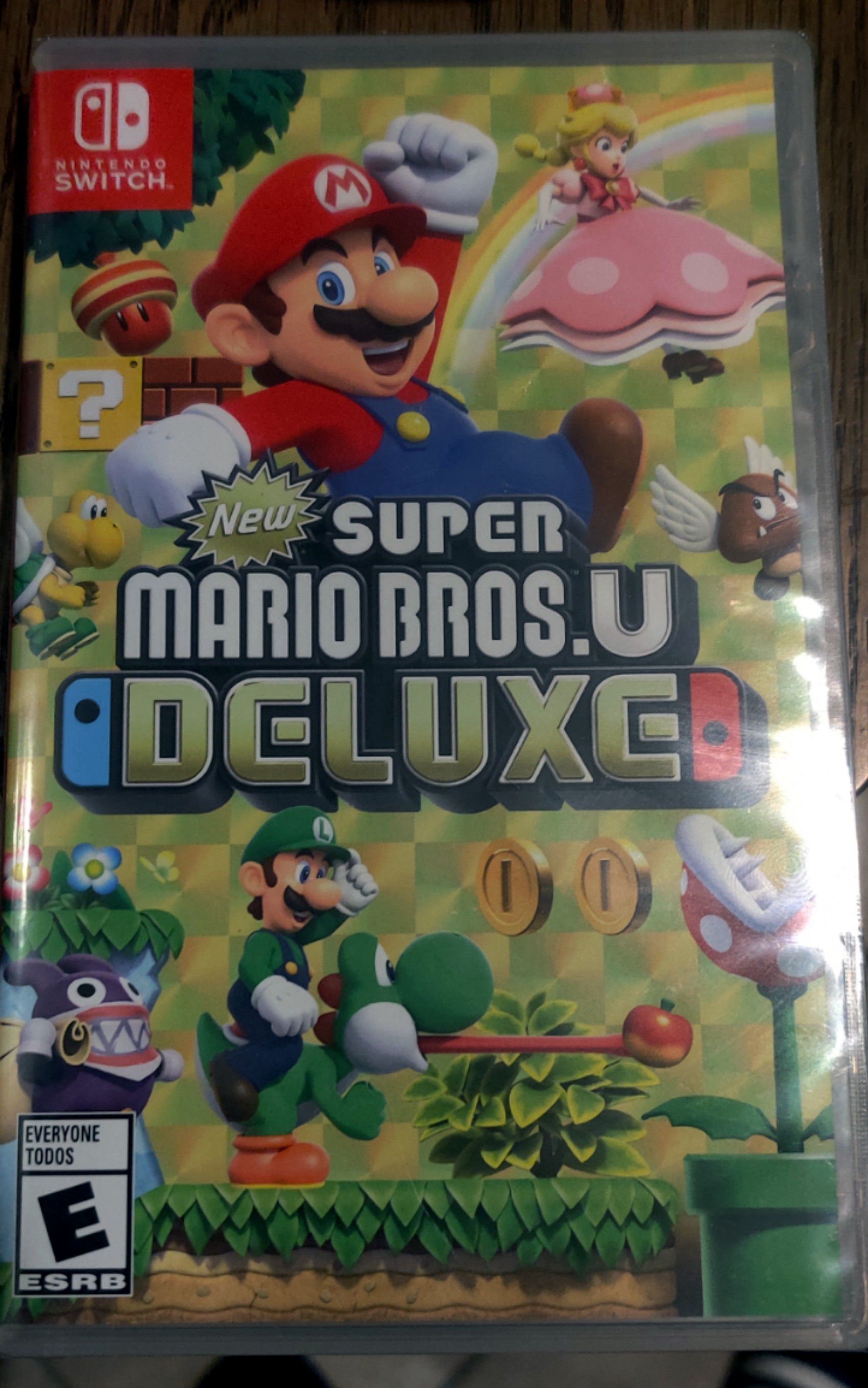 Nintendo switch Super Mario Bros U Deluxe brand new game