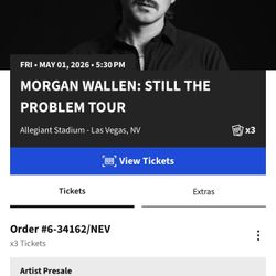 Morgan Wallen Ticket 