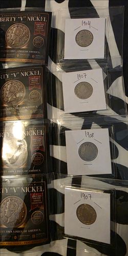 V nickles random years