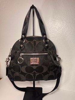 VINTAGE COACH Y2K POPPY LINE SHOULDER BAG