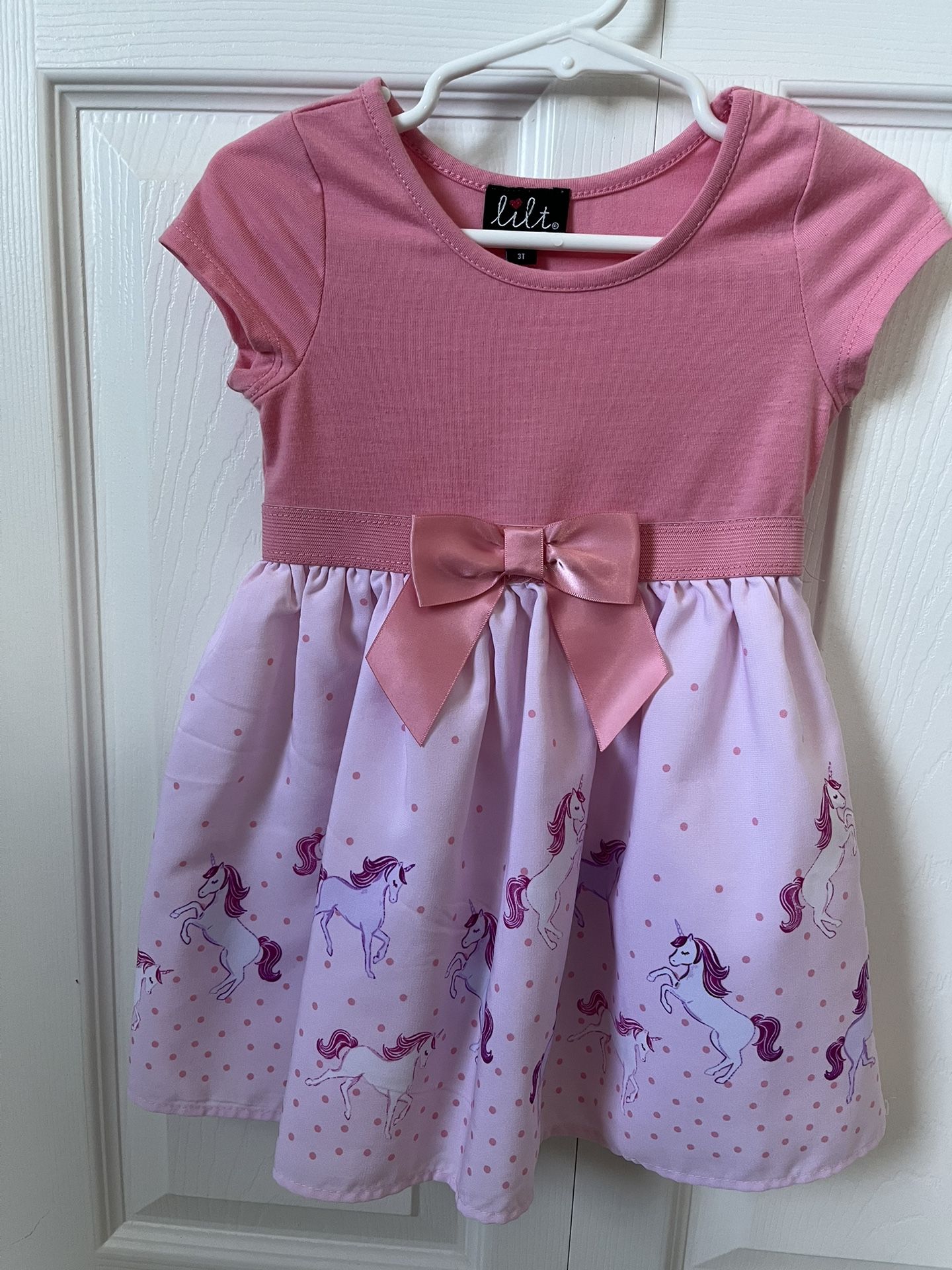 3T Unicorn Girl Dress