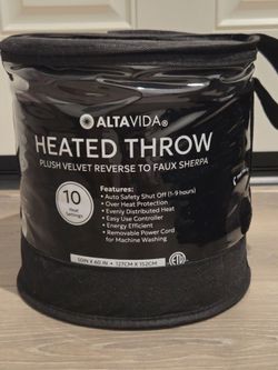 New Heated Throw