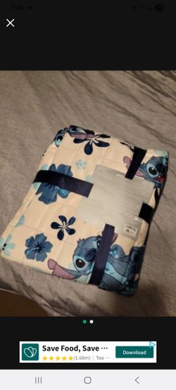Disney Stitch Weighted Blanket 