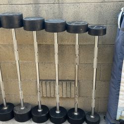 Titan Fitness Fixed Barbells