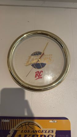 Lakers Vintage Clock