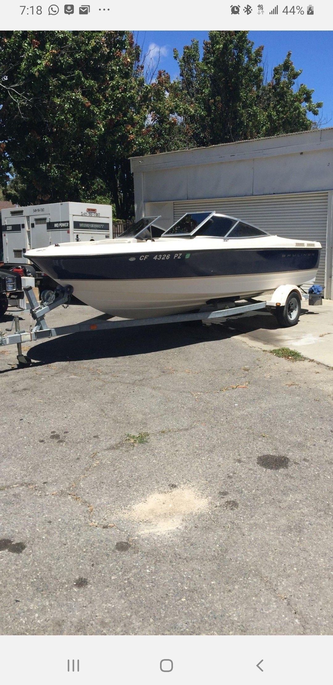 **UPDATE**2004 -21 foot bayliner - solid boat- great price