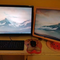 Hp Desktop (Mouse And Keyboard)