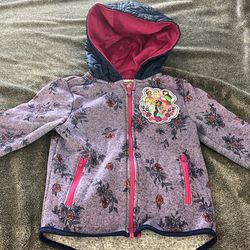 Disney Princess Sweater Jacket Size 5