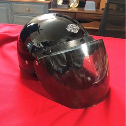 Harley Davidson motorcycle helmet