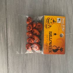 Halloween Jack O Lantern Charms  