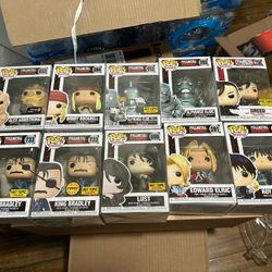 Funko POP Fullmetal Alchemist Set w Exclusive