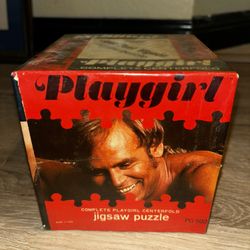 Vintage 1974 PLAYGIRL Jigsaw puzzle - Unopened 