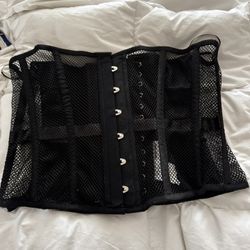 Fishnet corset
