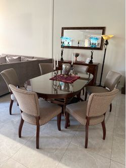 Espresso Finish Dinning Furniture solid wood