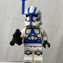 Lego Minifigure sw1246 Clone Trooper Officer 501st Legion Phase2 Star Wars (Rare Collectors Item!)