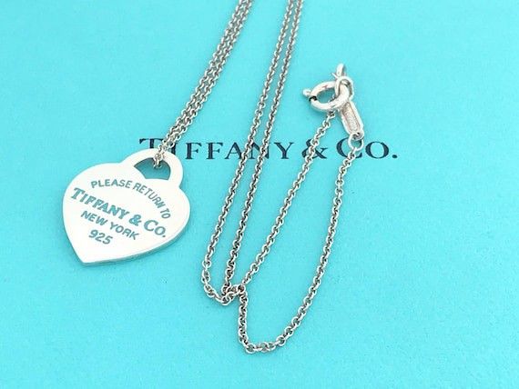 Tiffany & Co. Silver Heart Necklace 