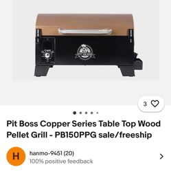 🔥 Perfect for Titans Fans! Pit Boss Portable Grill PB150PPG – Leather Top, Tailgate-Ready & Balcony Safe!