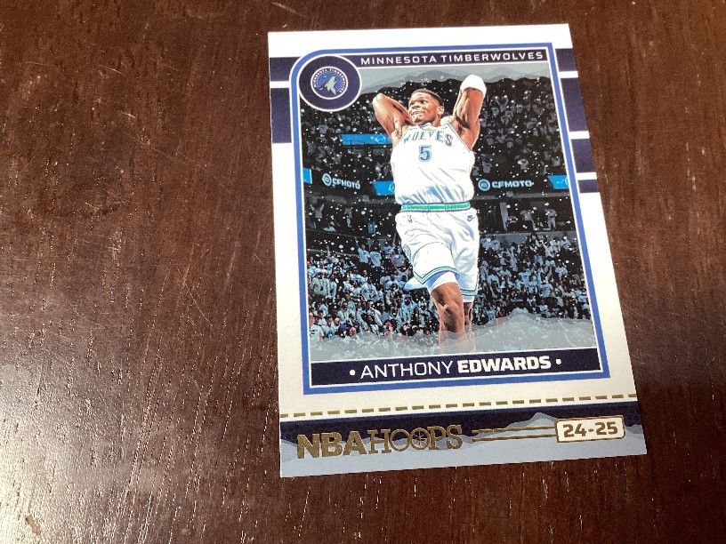 Anthony Edwards Basketball Card