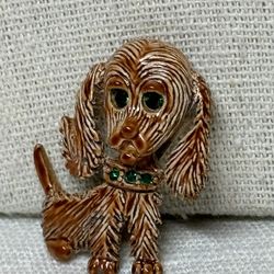 Vintage 1960’s Gerry’s Pooch Brooch