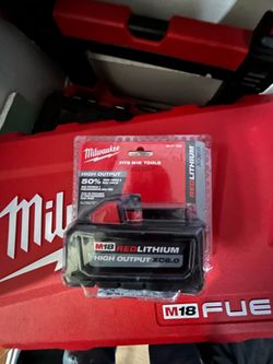 Millwaukee batery 6.0 brandnew. Never use