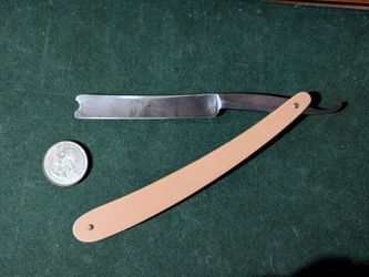 No name straight razor shave ready
