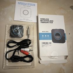 Bluetooth 5.0 Transmitter And Received 2 In 1 Adapter (never Used)