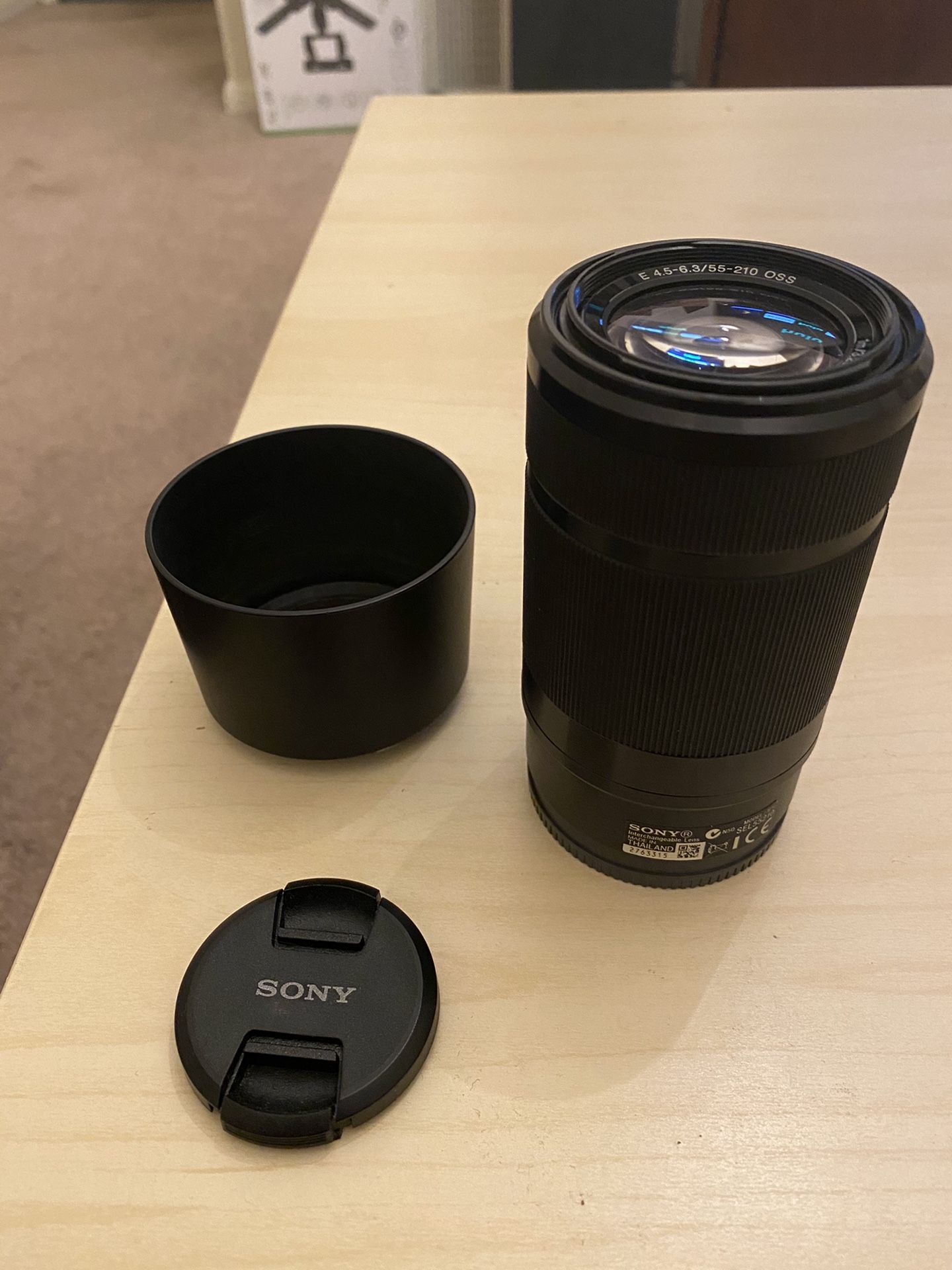 Sony 55-210mm F4.5-6.3 Lens for Sony E-Mount Cameras