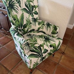 Linon Junnell Arm Chair, Leaf Print Paid Over 400