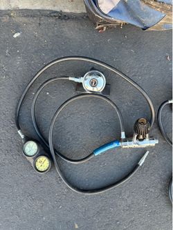Aqua Lung/U.S. Divers Calypso IV regulator set