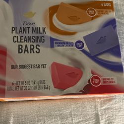 Dove Plant Milk Cleansing Bars