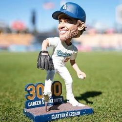 Clayton Kershaw 3000 Strikeout Bobblehead 