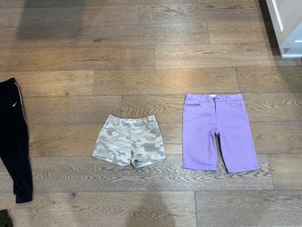 Kids Shorts Bundle – Camo and Purple