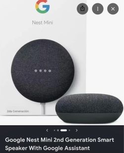 Google nest mini 2nd gen speaker
