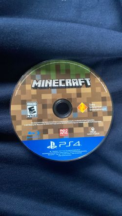 PS4 Minecraft game