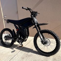 New! 2000 Watt Eelectric Dirt Bike, 37 Mph Top Speed 