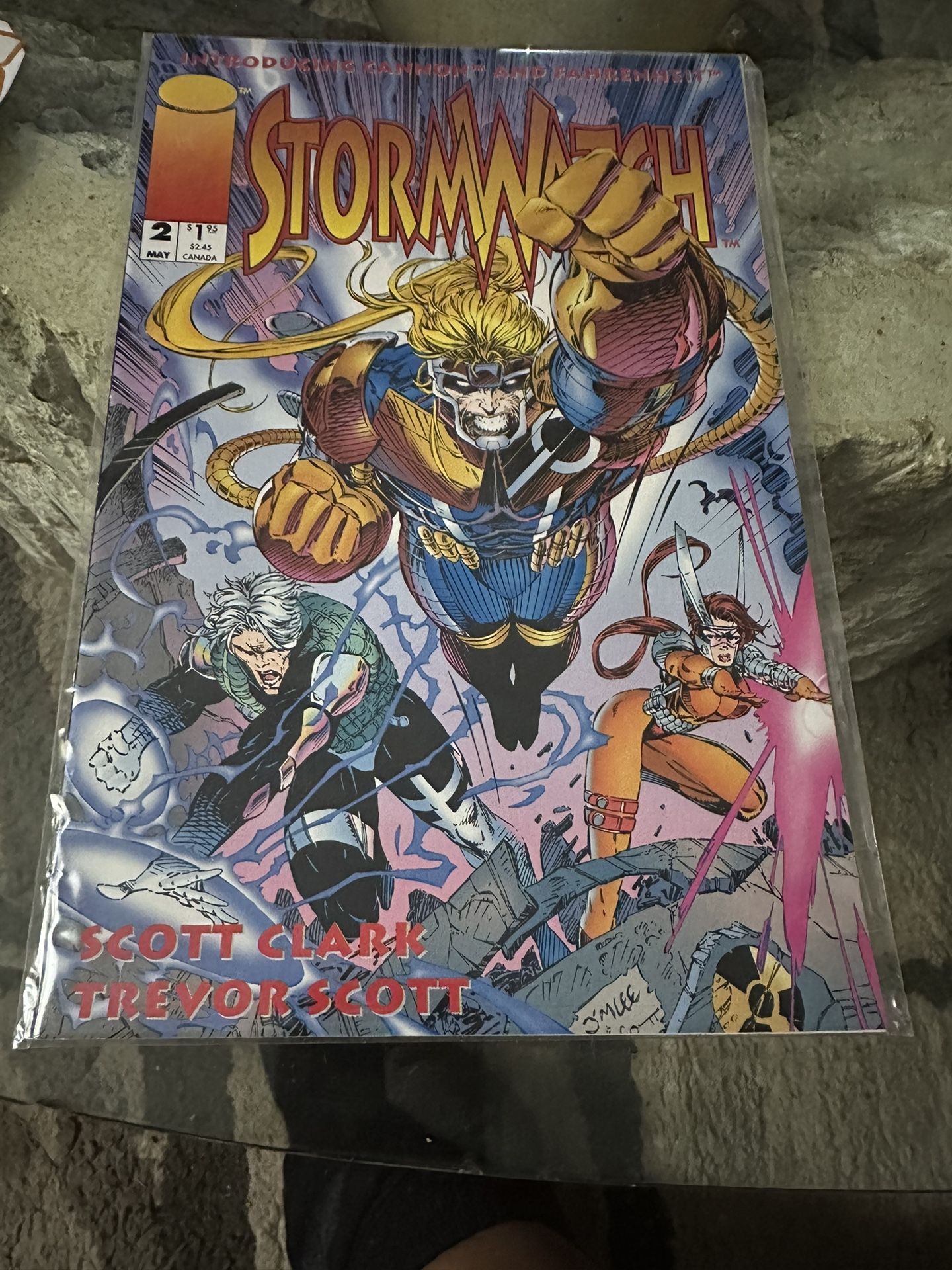 STORMWATCH #2 Jim Lee Image Comics 1993 Scott Clark & Trevor Scott