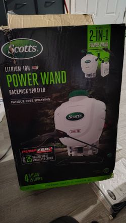 Scotts Lithium-Ion Power Wand Backpack Sprayer