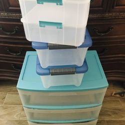 Storage Containers & Bins EACH 