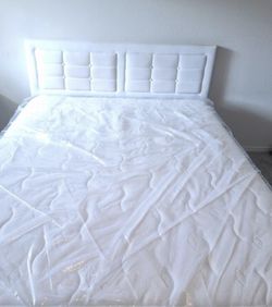 Queen Bed Frame + Allswell Mattress