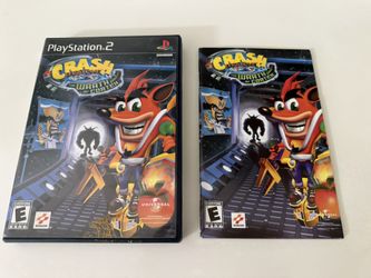 Crash Bandicoot The Wrath of Cortex PS3 Case & Manual ONLY - NO GAME - Black Label