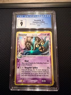 Omastar holon phantoms holo cgc 9 very clean